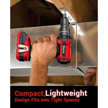 Bamse Cordless Drill Set 21V with 25 Torque Positions