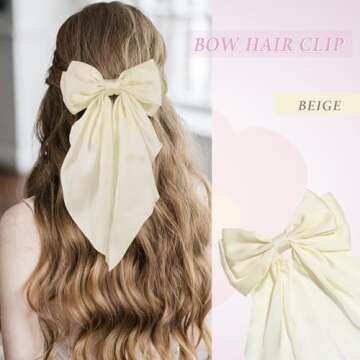 FOSROM Hair Bow Clips Set - Chic Hair Accessories