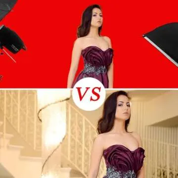 GFCC 6FT x 10FT Red Polyester Backdrop for Photography