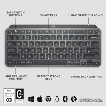 Logitech MX Keys Mini Compact Wireless Keyboard Review