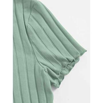 Trendy Romwe Women's Summer Crop Top - Stylish V Neck Tee