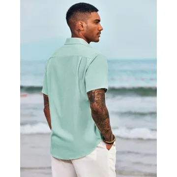 Stylish and Comfortable COOFANDY Men's Button Down Shirt