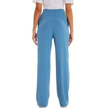 HOdo Tall Yoga Sweatpants in Blue Grey - Perfect Fit for Active Women