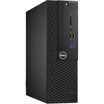 Dell Optiplex 3050 SFF Desktop Computer with 21.5" FHD Monitor, Intel i5-7500 3.4GHz, 1TB SSD, 16GB ...