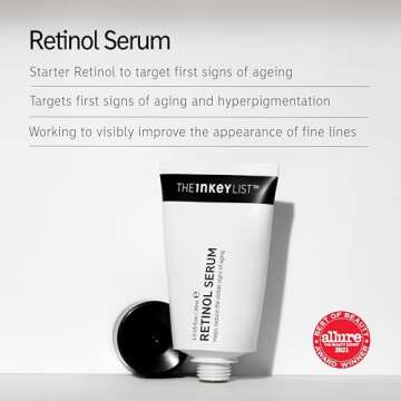 The INKEY List 1% Slow Release Retinol Serum, Targets Signs of Aging, Helps Reduce Appearance of Fin...