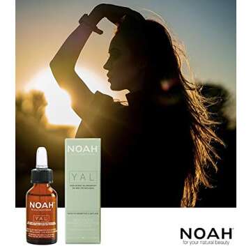NOAH Yal Filler Hyaluronic Acid Serum - Repair, Anti Frizz, Soft, Smooth, Fine, Anti- Hair Loss, Damaged Hair Growth - Travel, 20 ml
