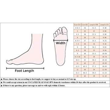 TinaCus Genuine Leather Women's Square Toe Mid Chunky Heel Handmade Side Zip Up Knee High Boots (black, US10.5)