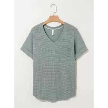 Stylish Dokotoo Waffle Knit Tops for Women, Perfect for All Occasions