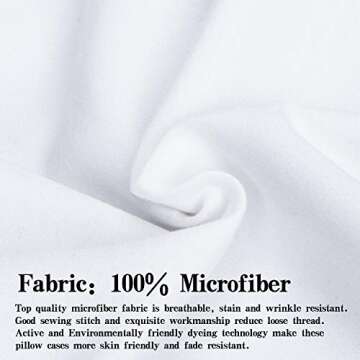 NTBAY King Flat Sheet Only - Brushed Microfiber Flat Sheet - Soft, Wrinkle-Free, Fade-Resistant, Stain-Resistant, Top Sheet, Hotel Quality Flat Bed Sheet, White