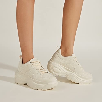 Stylish Women Chunky Platform Sneakers for Every Occasion