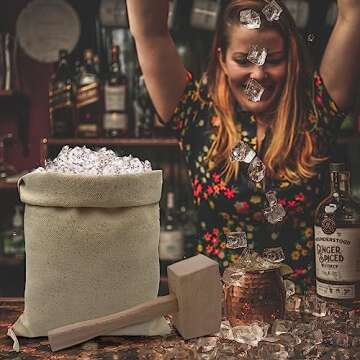Manual Ice Crushing Set for Home Bartenders