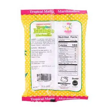 Delight in Hello Kitty Tropical Mango Marshmallow 3.1oz Bag - Perfect Gift & Treat