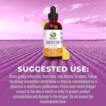 MaryRuth Quercetin Liquid Drops | Vegan Allergy Relief