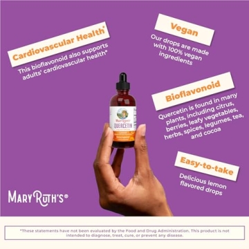 MaryRuth Quercetin Liquid Drops | Vegan Allergy Relief