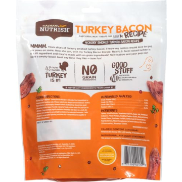 Rachael Ray Nutrish Turkey Bites, 12 oz Pouch for Dogs