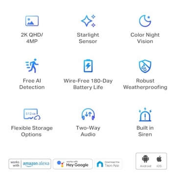 TP-Link Tapo 2K QHD Outdoor Security Camera System