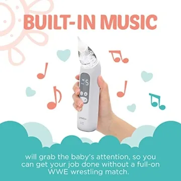 LittleTora Baby Nasal Aspirator with Rechargeable Design