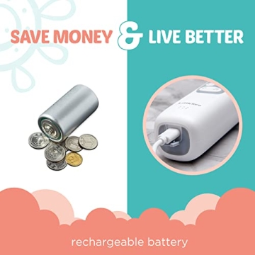 LittleTora Baby Nasal Aspirator with Rechargeable Design