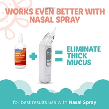 LittleTora Baby Nasal Aspirator with Rechargeable Design