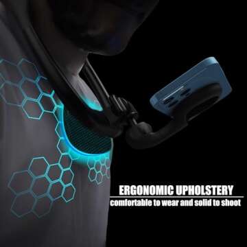 Cavabien Magnetic Neck Phone Holder, Neck Cell Phone Stand, POV/Vlog Selfie Mount, Hands-Free Phone ...