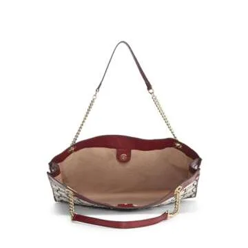 Gucci, Pre-Loved Multicolor Tweed Rajah Tote Large, Multi