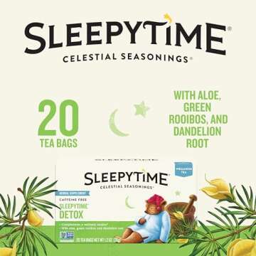 Celestial Seasonings Sleepytime Wellness Detox Tea - Caffeine Free, 20 Bags
