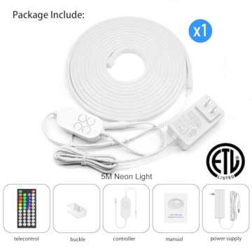 Icever Neon Rope Light: Bright, Colorful & Customizable