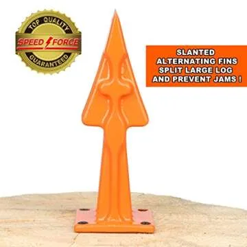 SPEED FORCE Firewood Kindling Splitter | Safe & Easy Splitting