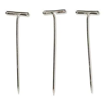 Salon Care Steel Wig T Pins
