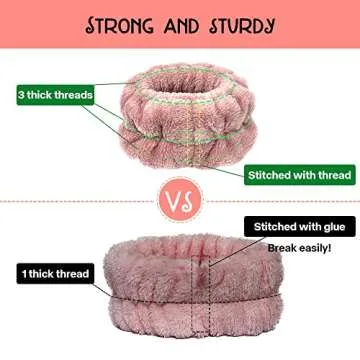 Microfiber Sweatbands Set - Versatile 8 Pcs for Everyone