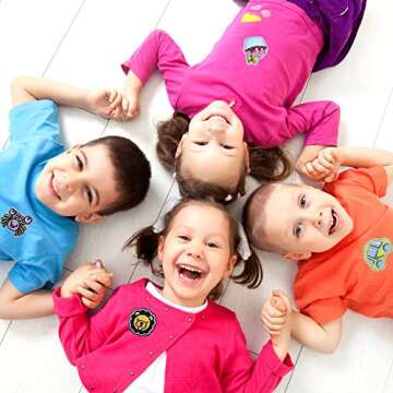 TACVEL 60PCS Random Assorted Styles Embroidered Patches, Sew on/Iron on Patches, Applique for Clothes Dress Pants Hats Jeans, Sewing Flowers Applique DIY Accessory