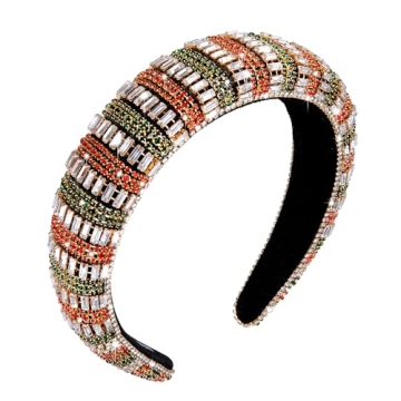 NVENF Hairband - Elegant Christmas Headband with Rhinestones for Women - Chic Velvet Hair Accessory