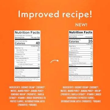 Once Upon a Farm Organic Coconut Melts, Mango Ba-nilla, 8ct