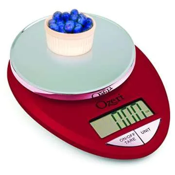 Ozeri Pro Digital Kitchen Food Scale, 0.05 oz to 12 lbs (1 gram to 5.4 kg)