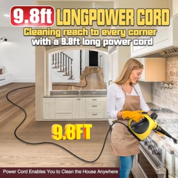 STEAMIFY Handheld Steam Cleaner for Multi-Surface Cleaning