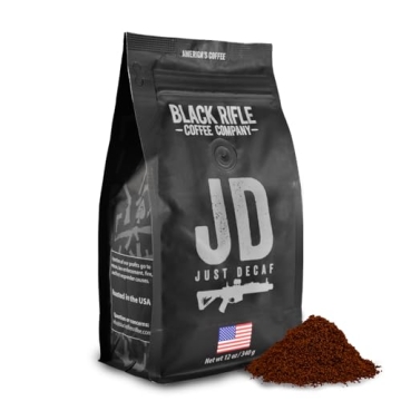 Black Rifle Coffee Company Ground Just Decaf Medium Roast 12 Ounce