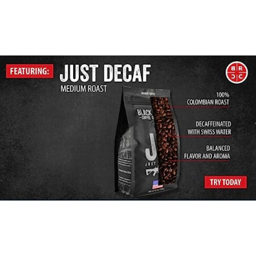 Black Rifle Coffee Company Just Decaf Ground Coffee 12 Oz