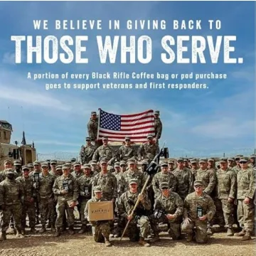 Black Rifle Coffee Company Just Decaf Ground Coffee 12 Oz