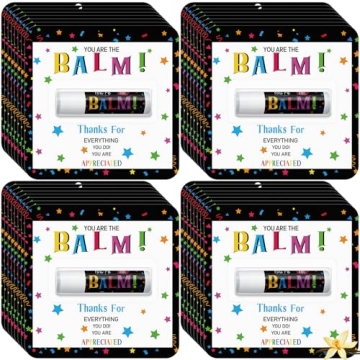 30 Pack Employee Team Appreciation Lip Balm Gifts Bulk - Perfect for Offices