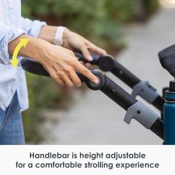 Baby Trend Morph Single to Double Modular Stroller, Dash Black