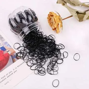 Elastic Hair Rubber Bands 2500 pcs for Kids & Toddlers