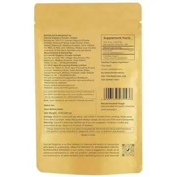 Organic Flax Seeds Whole 8 Ounce or 227g (0.5 Lb) | Non GMO | Kosher | USDA Certified Organic | By C...