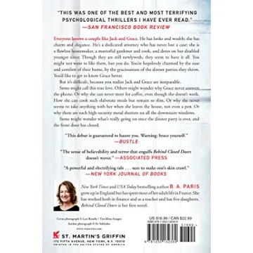 Behind Closed Doors Novel - Best Psychological Thriller