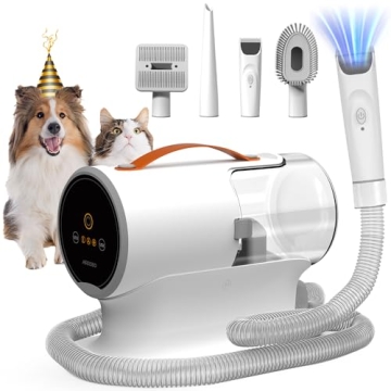 Powerful AIRROBO Dog Grooming Vacuum with Tools