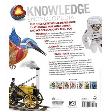 DK Knowledge Encyclopedia Updated Edition World Exploration Book