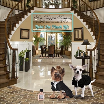 Dog Diggin Designs Runway Pup Plush Toy for Small Dogs