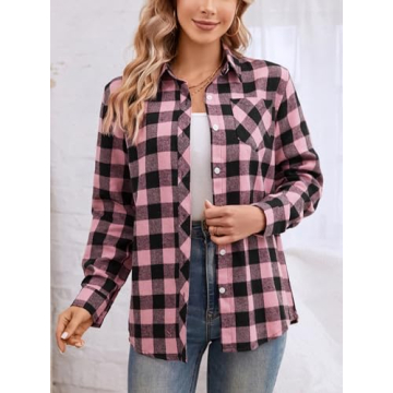 Shop the Best SANGTREE Women's Flannel Shirt Online