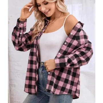 Shop the Best SANGTREE Women's Flannel Shirt Online