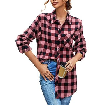 Shop the Best SANGTREE Women's Flannel Shirt Online