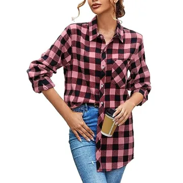 Shop the Best SANGTREE Women's Flannel Shirt Online